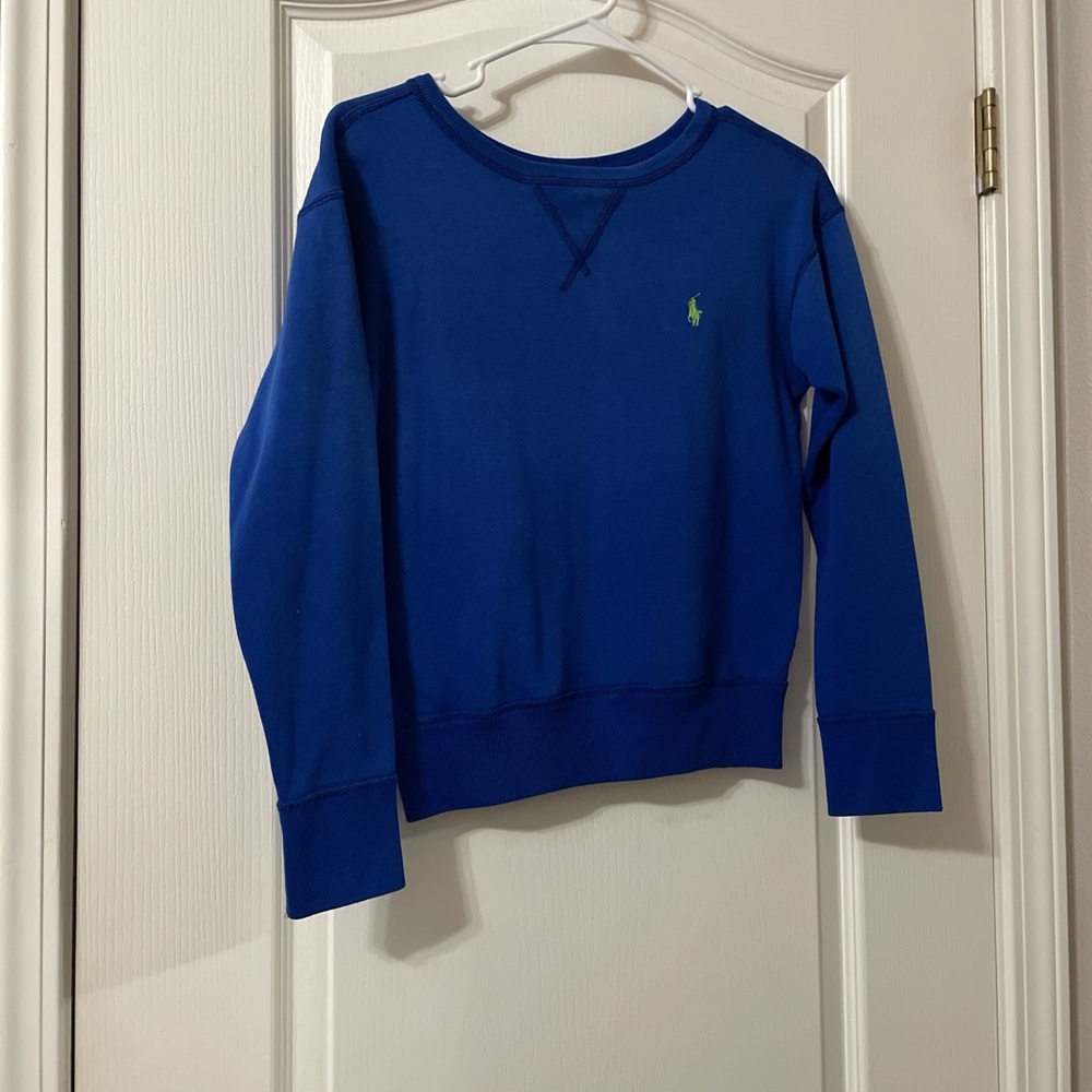 Polo by Ralph Lauren Blue Crew Neck Sweater
